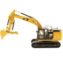 CAT Caterpillar 323F L Hydraulic Excavator with Thumb and Operator "Core Classics Series" 1/50 Diecast Model by Diecast Masters