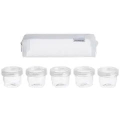 The Lakeside Collection Set of 5 Outdoor Seasoning Bottles