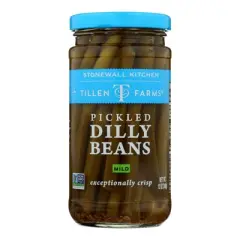 Tillen Farms Pickled Dilly Beans - Case of 6/12 oz