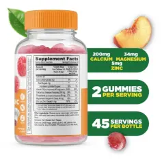 Lifeable - Calcium Magnesium & Zinc + Vitamin D - Kids - 90 Gummies