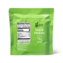 Petite Kosher Dill Pickle Snack Pouch - 4.8oz - Good & Gather&trade;