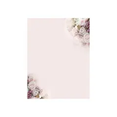 Great Papers Elegant Florals Letterhead Multicolor 50/Pack (2023066)