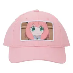 Spy x Family Anya Forger Millennial Pink Baseball Cap with Curved Bill