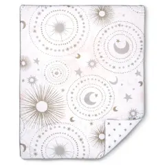 Sweet Jojo Designs Crib Bedding Set - Celestial - 11pc Pink/Gold