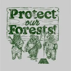 Men's Star Wars Ewok Protect Our Forests Sweatshirt