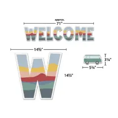 Teacher Created Resources Moving Mountains Road Trip Welcome Bulletin Board Set 45/Set (TCR9220)