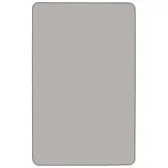 Flash Furniture Mobile 30''W x 72''L Rectangular HP Laminate Activity Table - Height Adjustable Short Legs