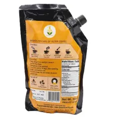 Shastha Premium Flavored Easy Filter Decoction  Coffee  &ndash; Pack of 2 &times; 500 ml = 2.2 lbs