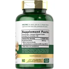 Carlyle High Allicin Garlic Supplement 500mg | 180 Caplets