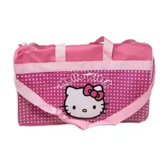 UPD inc. Sanrio Hello Kitty Pink Duffle Bag | 18" x 10" x 11"
