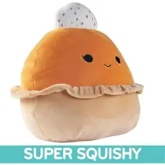Squishmallows 10-Inch Torize The Pumpkin Pie - Fall Halloween 2025 Exclusive Plush - Dessert Food Stuffed Animal Toy - Gift for Kids, Girls & Boys