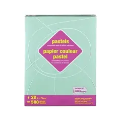 MyOfficeInnovations Pastel Colored Copy Paper 8 1/2" x 11" Green 500/Ream (14781) 490936