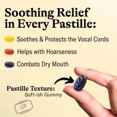 GRETHER'S Sugarfree Pastilles Ginger Lemon, Blackcurrant, Blueberry, Elderflower -Dry Mouth Relief, Soothing Throat & Healthy Voice, 4 Pack 3.75 fl oz