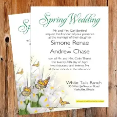 Great Papers Spring Blossom Butterfly Everyday Letterhead Multicolored 50 Sheets/Pack (2025004)