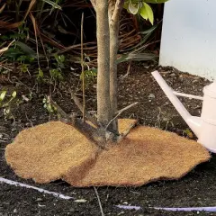 Farmlyn Creek 6 Pack Tree Mulch Rings, Base Protector for Landscaping, 18"