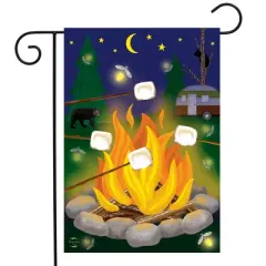 Briarwood Lane Garden Flag 18x12.5 For Outdoor Campfire S'mores Summer Garden Flag Flag For Summer Garden Flag Flags For Outside