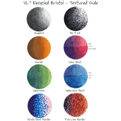 Canson XL Recycled Bristol Paper Pad 9"X12"-25 Sheets