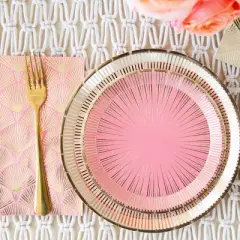 Jollity & Co. - La Boheme Dessert Plates - Pack of 8 Paper Plates