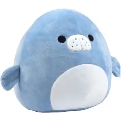 Squishmallows Original 8-Inch Maeve The Manatee - Official Jazwares Plush- Collectible Soft & Squishy Stuffed Animal Toy - Gift for Kids, Girls & Boys