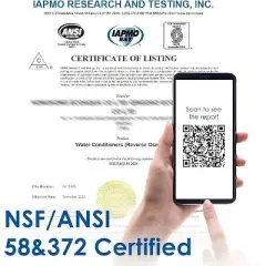 Waterdrop G3P600 Reverse Osmosis System 8-Stage Tankless RO Water Filter With 200-Gallon Long-Life Water Filter Pitcher Blue