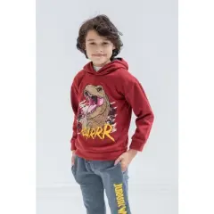 Jurassic World Jurassic World Dinosaur Jurassic Park Fleece Pullover Hoodie and Pants Outfit Set Toddler