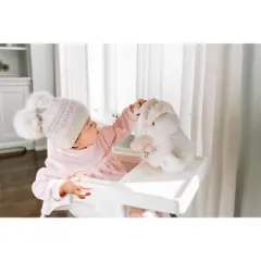 Baby GUND Flora the Bunny Animated Plush, Singing Stuffed Animal Toy for Ages 0 and Up, Cream, 12"