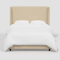 Antwerp Wingback Bed in Linen - Threshold&trade;