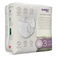 Bambo Nature Dream Disposable Diapers, Eco-Friendly, Size 3, 29 Count, 12 Packs, 348 Total