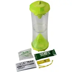 RESCUE! WHY Trap for Wasps, Hornets, & Yellowjackets � Hanging Outdoor Trap - 5 Traps