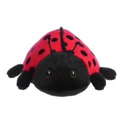 Aurora Small Eco Softies Ladybug Eco Nation Eco-Friendly Stuffed Animal Red 6"