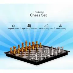 Big Mo's Toys Magnetic Travel Chess Set