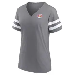 MLS New York Red Bulls Women's Gray Split T-Shirt