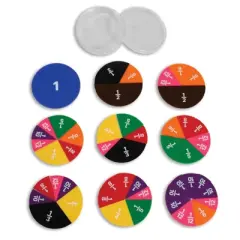Edx Education Fraction Circles, Set of 51