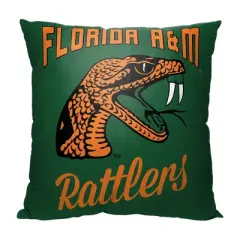 18" x 18" NCAA Florida A&M Rattlers Alumni Pillow