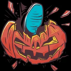 Men's Design By Humans Halloween smashed pumpkin By BlackBerry55 Tank Top