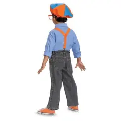 Moonbug Kids' Blippi Halloween Costume Accessory Kit One Size Fits Most: Includes Hat & Glasses