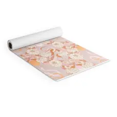 Sewzinski Snakes and Dahlias Moon (6mm) 24" x 70" Yoga Mat - Society6