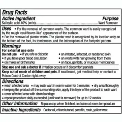 Wart Stick -  Original Solid-Stick Wart Remover, Maximum Strength, 0.2 Oz