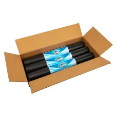 Duck Solid Grip EasyLiner Non Adhesive Shelf Liner with Clorox, 6pk, 20" x 6' Black: Drawer & Shelf Liners, Machine Washable