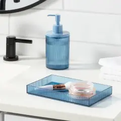 Ribbed Tray Blue - Room Essentials&trade;