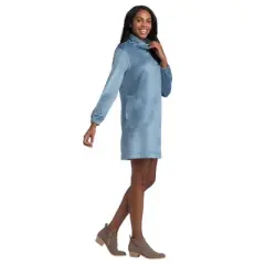 Softies 35" Feather Velour Funnel Neck Lounger