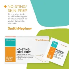 Skin Prep Wipes, [Smith & Nephew], No Sting, 1.0 ml. (Box of 50)