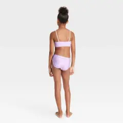 Girls' 3pc Desert Dreamer Swimwear Set - art class&trade; Lavender