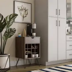 Concord Beverage Storage Stand Walnut - Novogratz