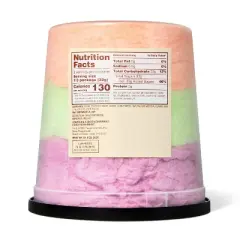 Halloween Orange, Green Apple and Grape Cotton Candy Layer Cake - 3.5oz - Favorite Day&trade;
