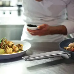 Woll, Diamond LITE PRO, Induction Wok, 12.5" dia. Gray