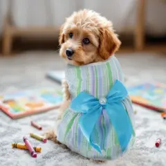 Unique Bargains Stylish Dog Dresses  2 Pcs
