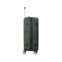 MAYEERTY 3-Piece ABS Luggage Set Suitcases with Multi-Position Handle, Silent Spinner Wheels, and TSA-Approved Lock-Durable, Green - 20", 24", and 28"