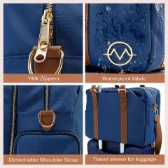 Luxury Work Bag for Healthcare Professionals Waterproof Doctor Bag Medical Organizer with Handle