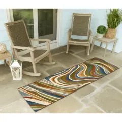 Liora Manne Marina Modern Indoor/Outdoor Rug